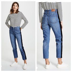 MADEWELL THE PERFECT VINTAGE JEAN TUX STRIPE NWT